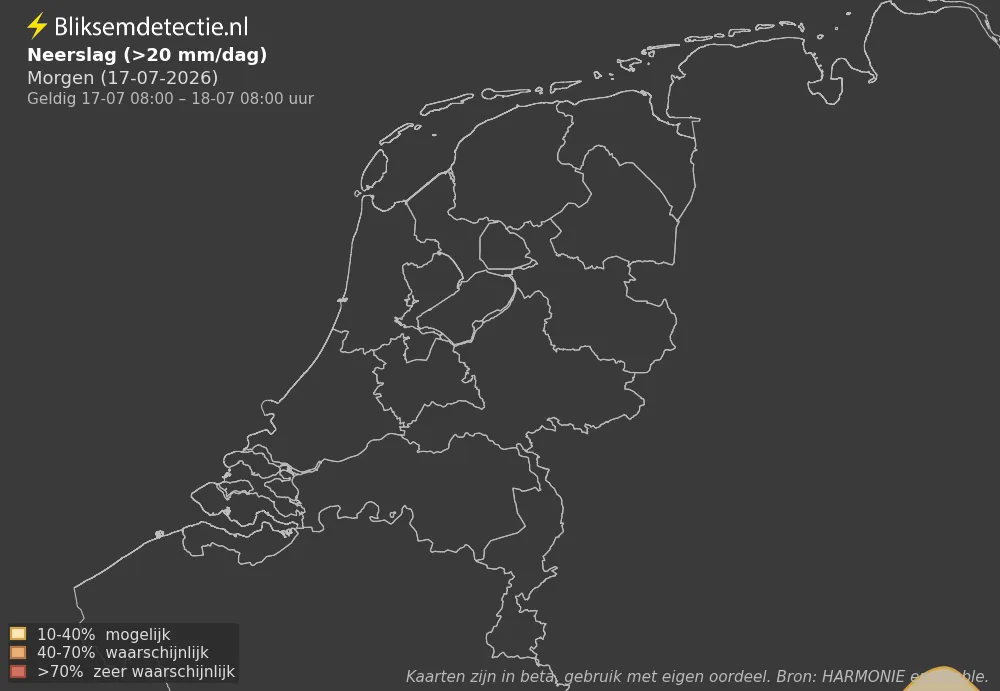Neerslag - Morgen