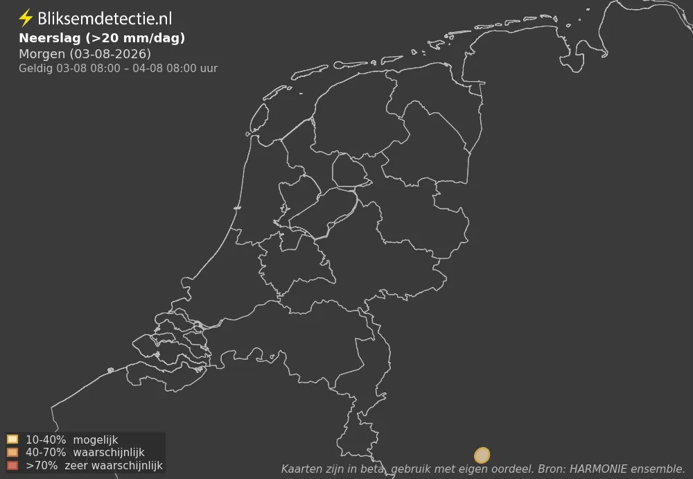 Neerslag - Morgen