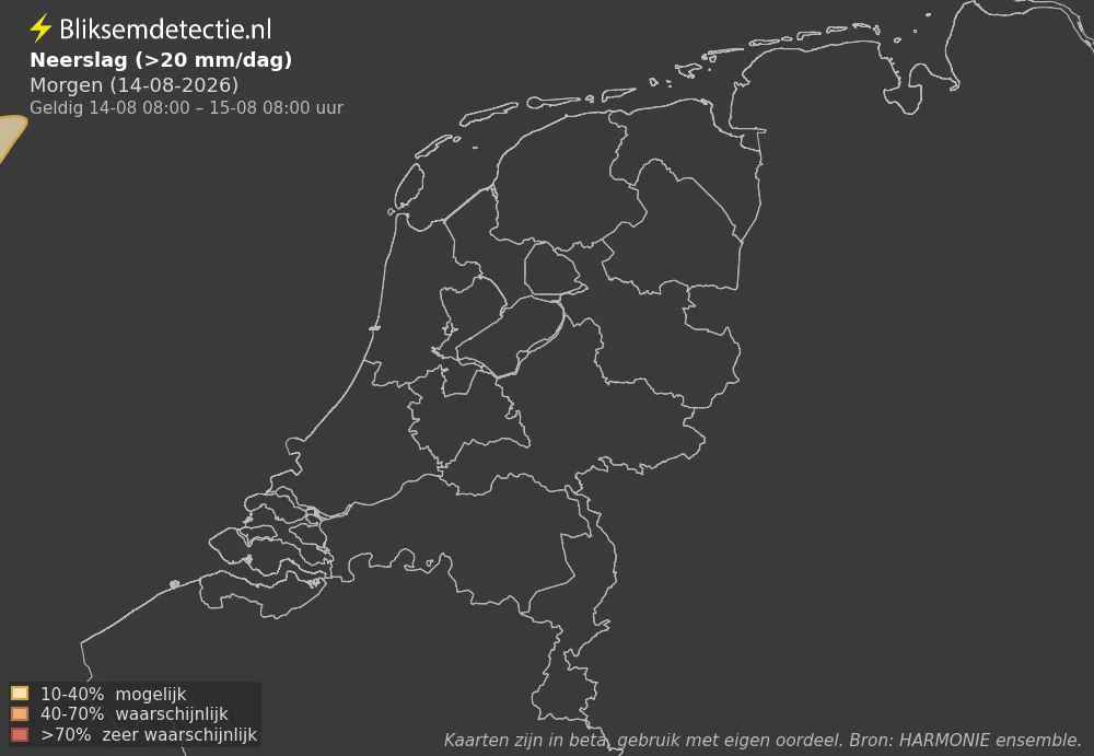 Neerslag - Morgen