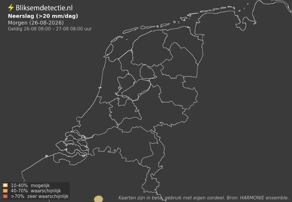 Neerslag - Morgen