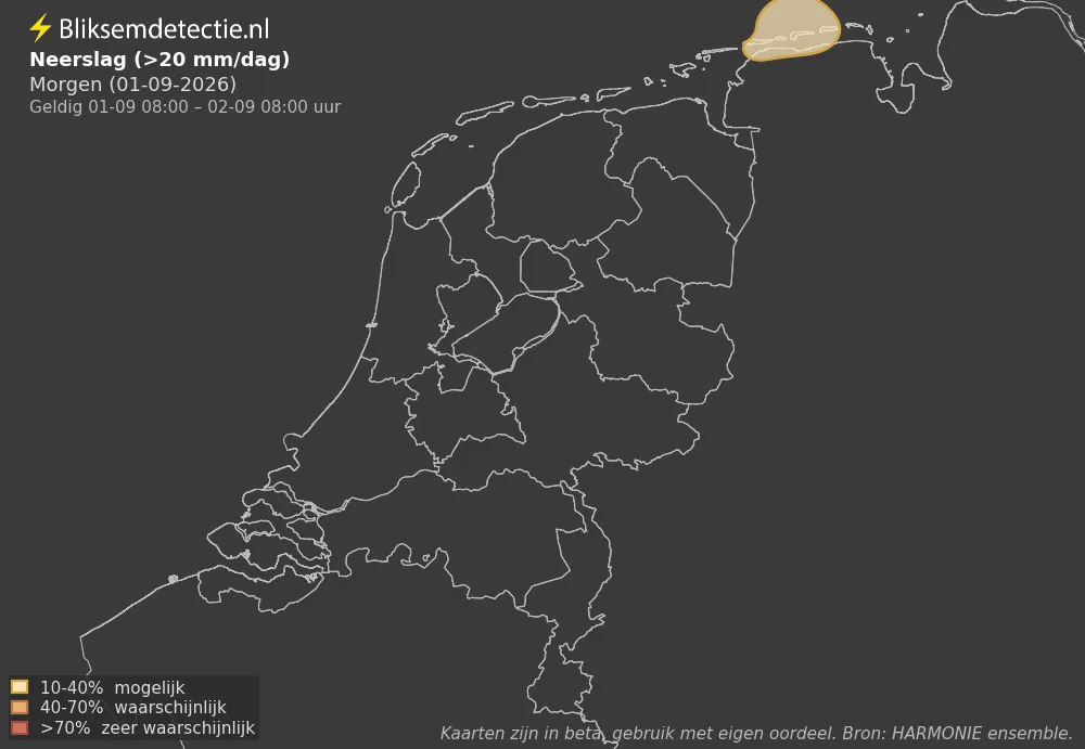 Neerslag - Morgen