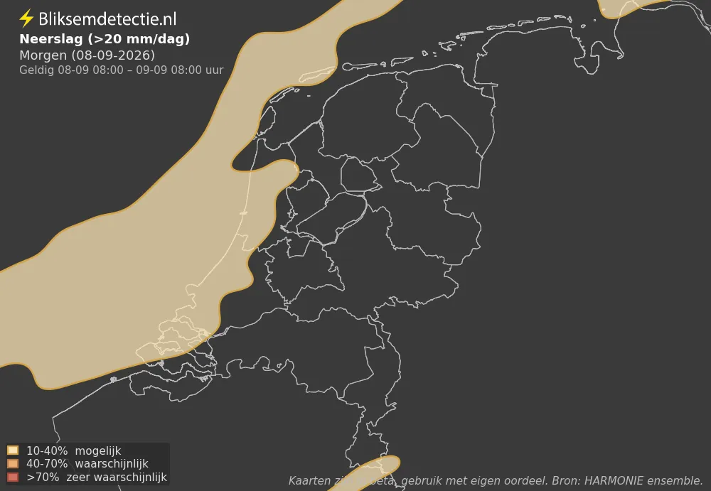Neerslag - Morgen