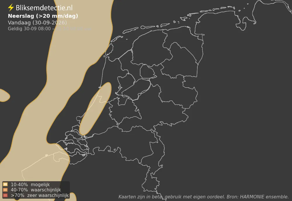 Neerslag - Vandaag