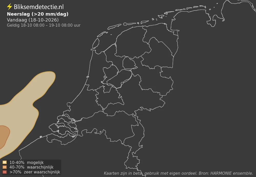 Neerslag - Vandaag