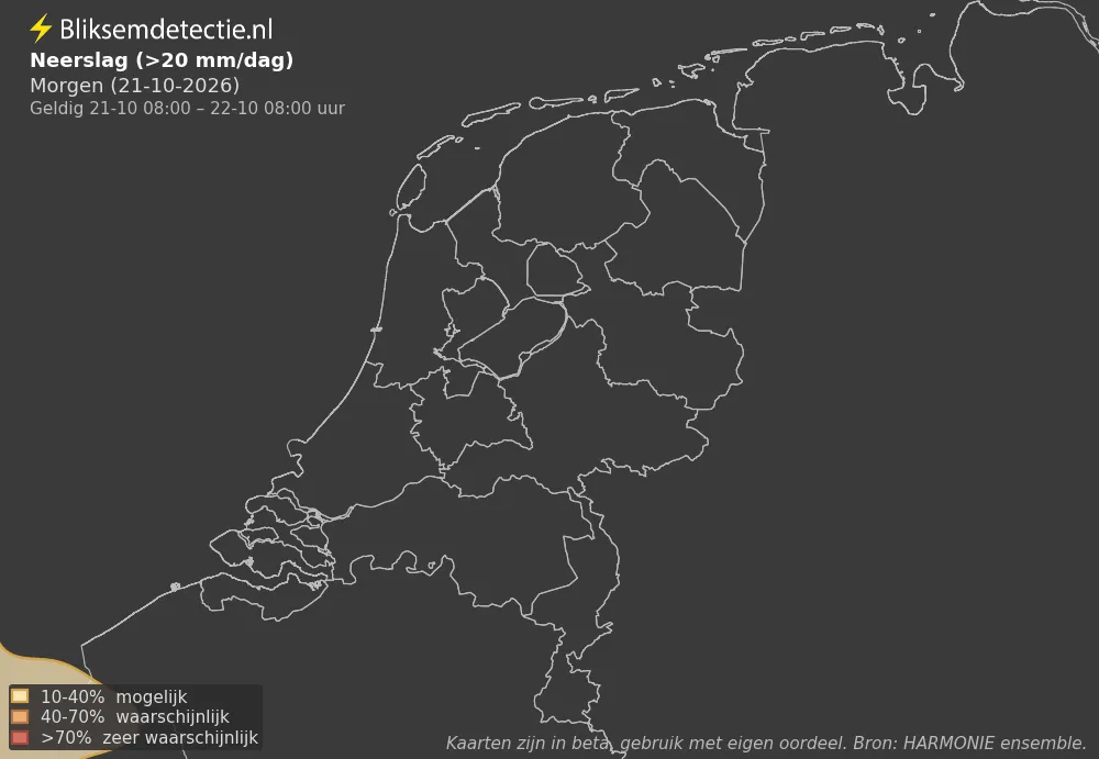 Neerslag - Morgen