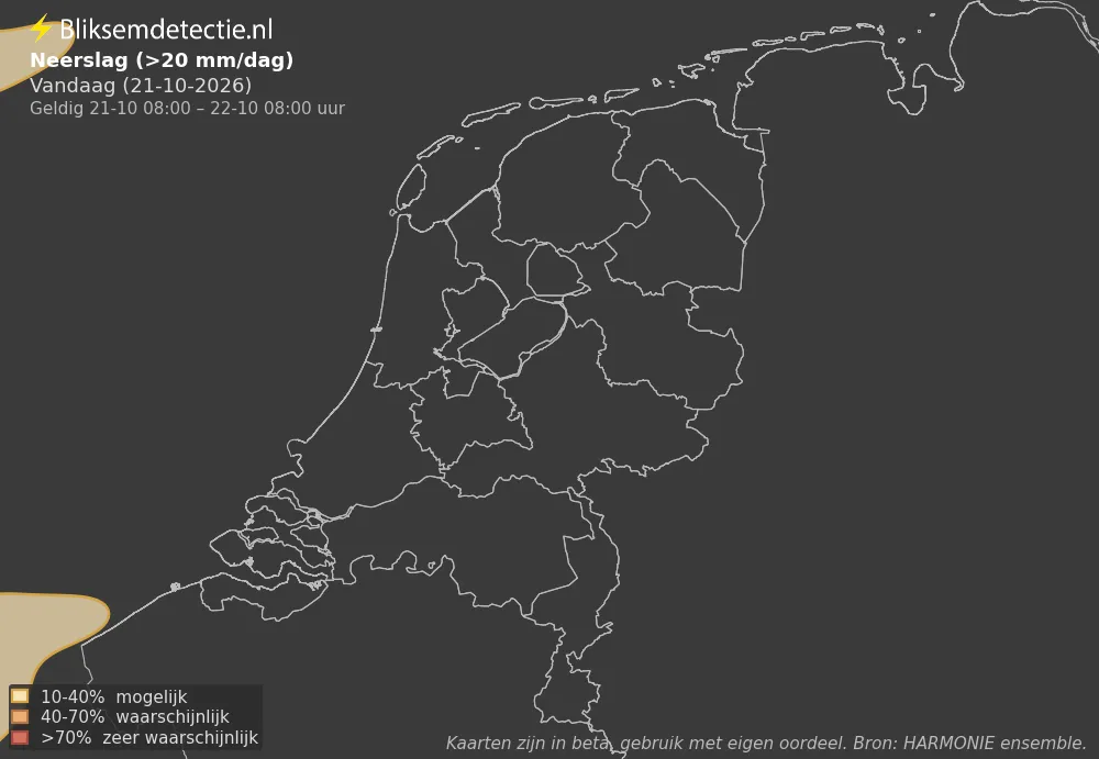 Neerslag - Vandaag