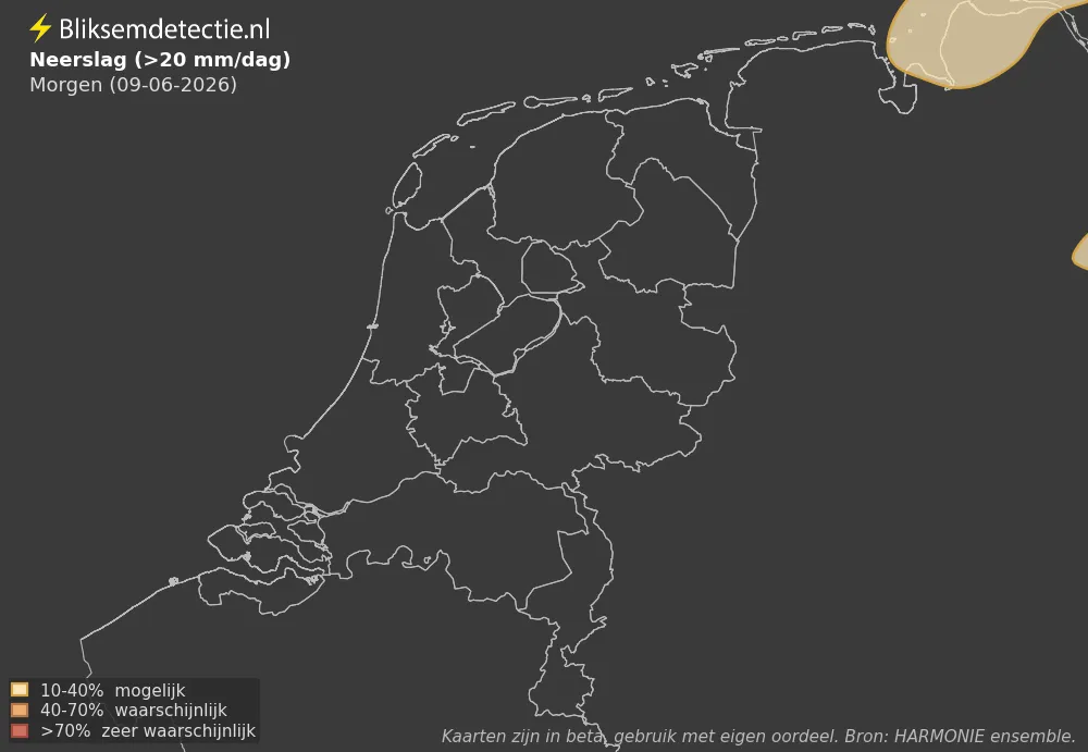 Neerslag - Morgen