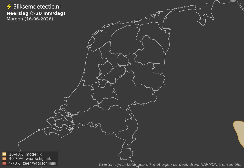 Neerslag - Morgen
