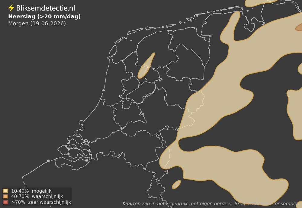 Neerslag - Morgen