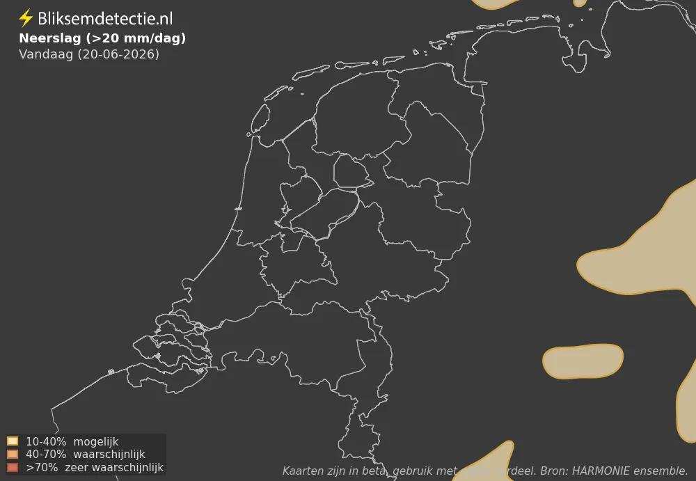 Neerslag - Vandaag