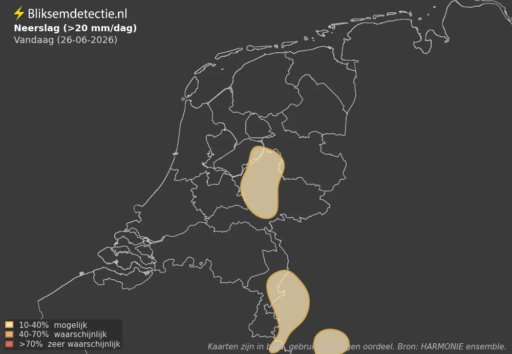 Neerslag - Vandaag