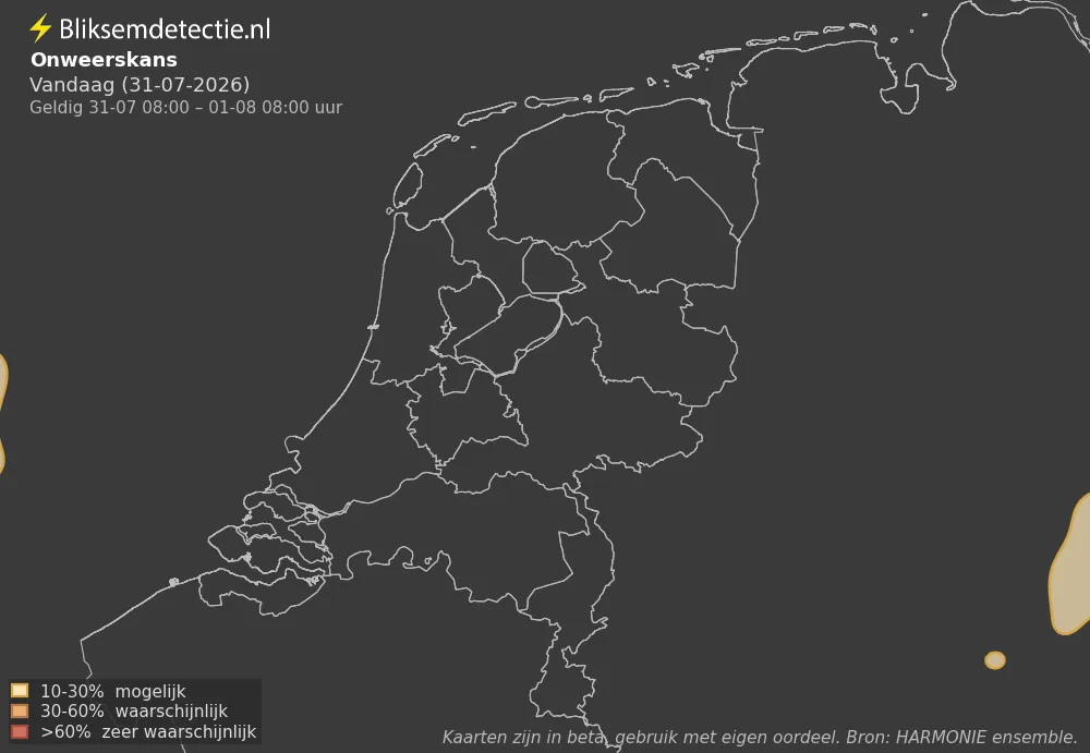 Onweer - Vandaag