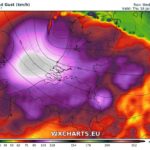 Morgen storm in Nederland, code oranje KNMI