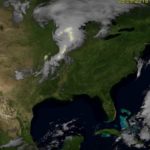 Zo ziet onweer eruit vanuit de ruimte