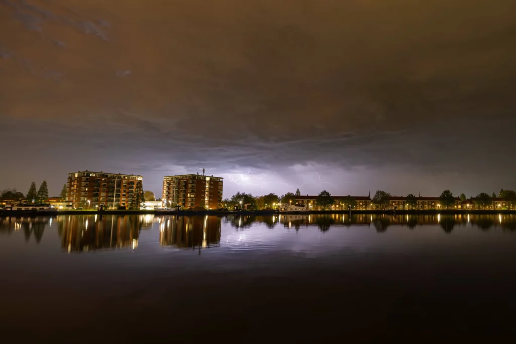 Onweer Gouda 30 april 2024