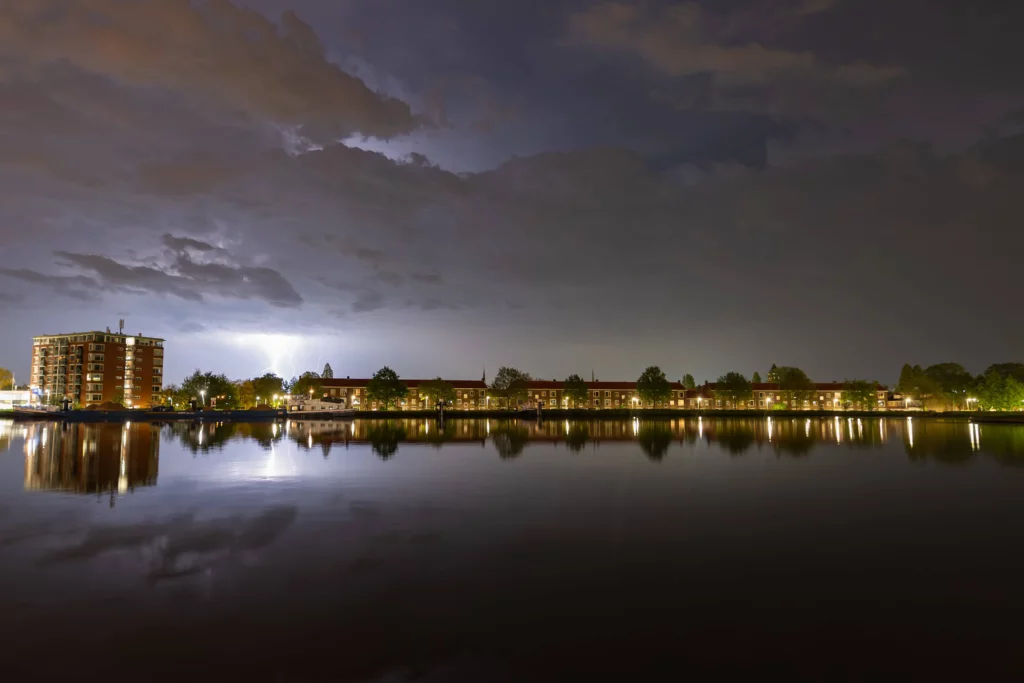 Onweer Gouda 30 april 2024