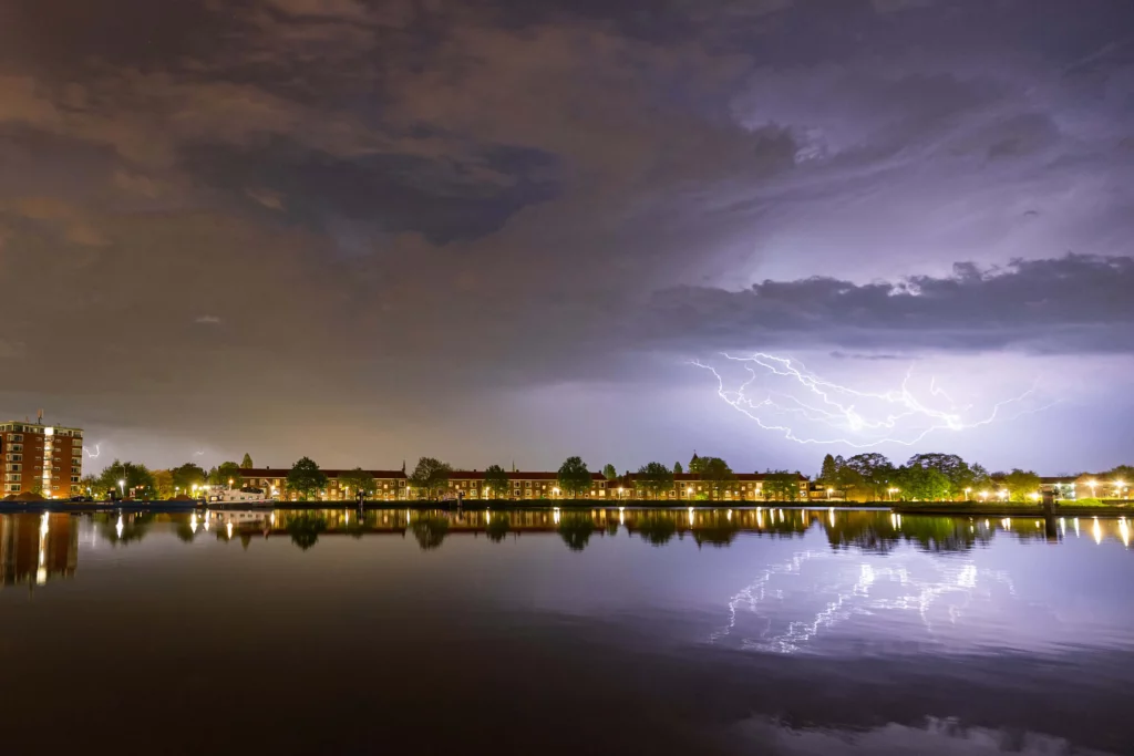 Onweer Gouda 30 april 2024