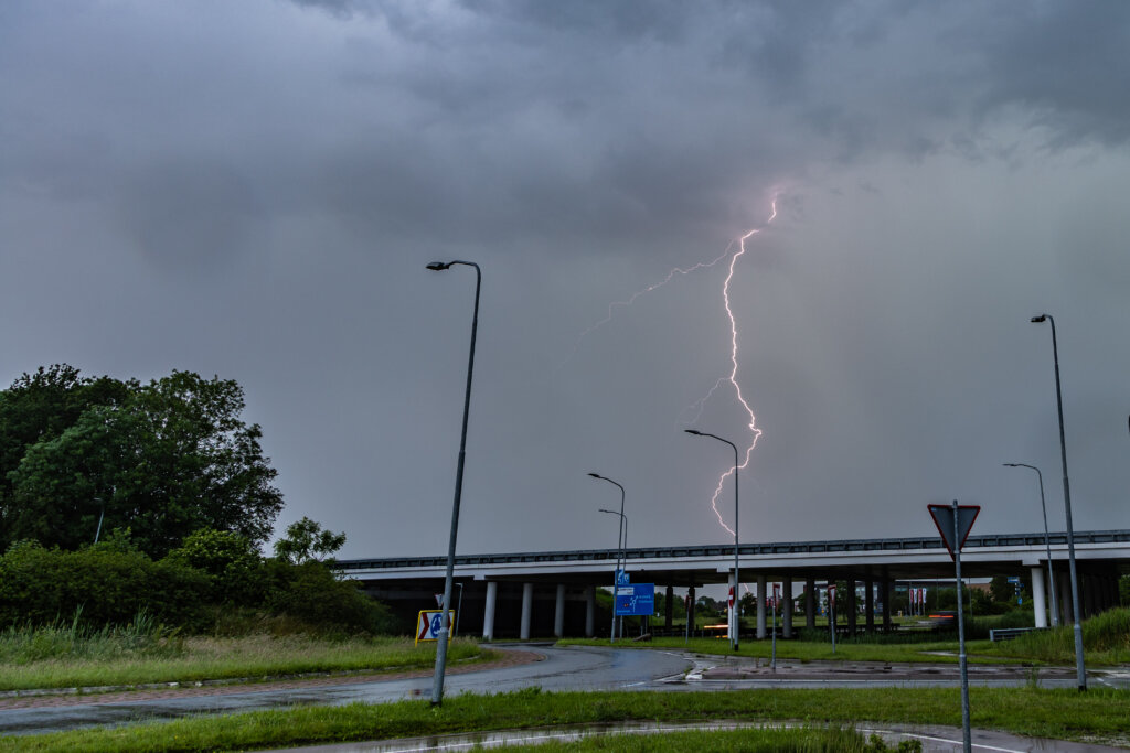 Week vol met prachtige wolkenluchten