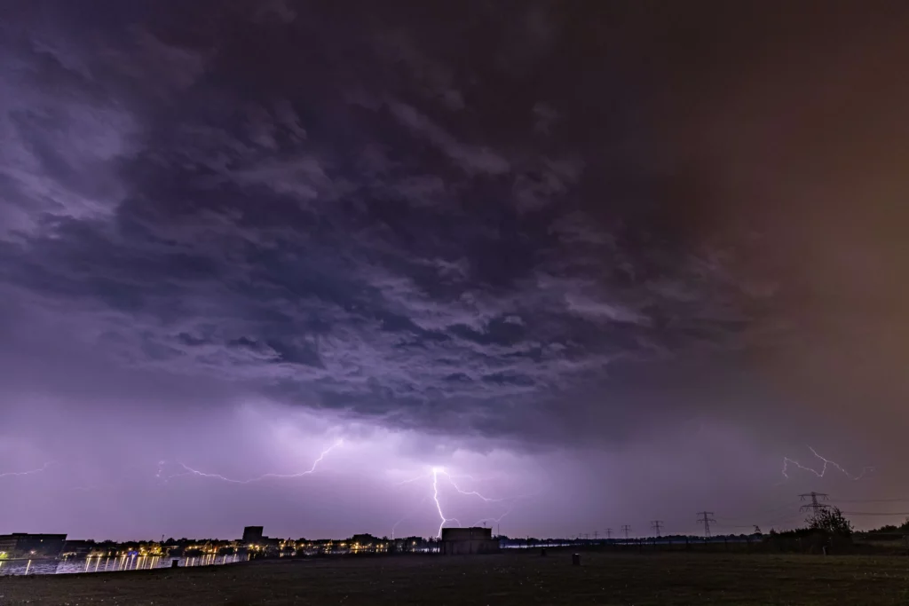 Onweer Woerden 1 mei 2024