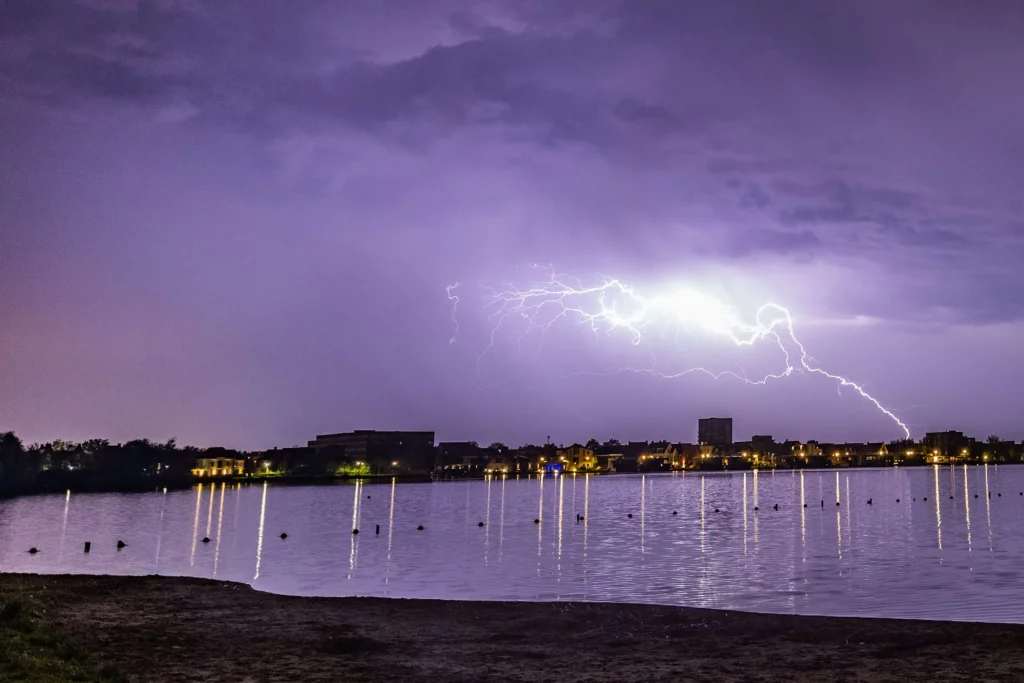 Onweer Woerden 1 mei 2024
