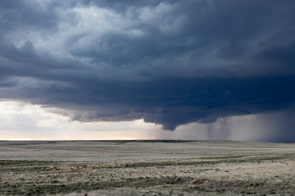 Supercell wallcloud