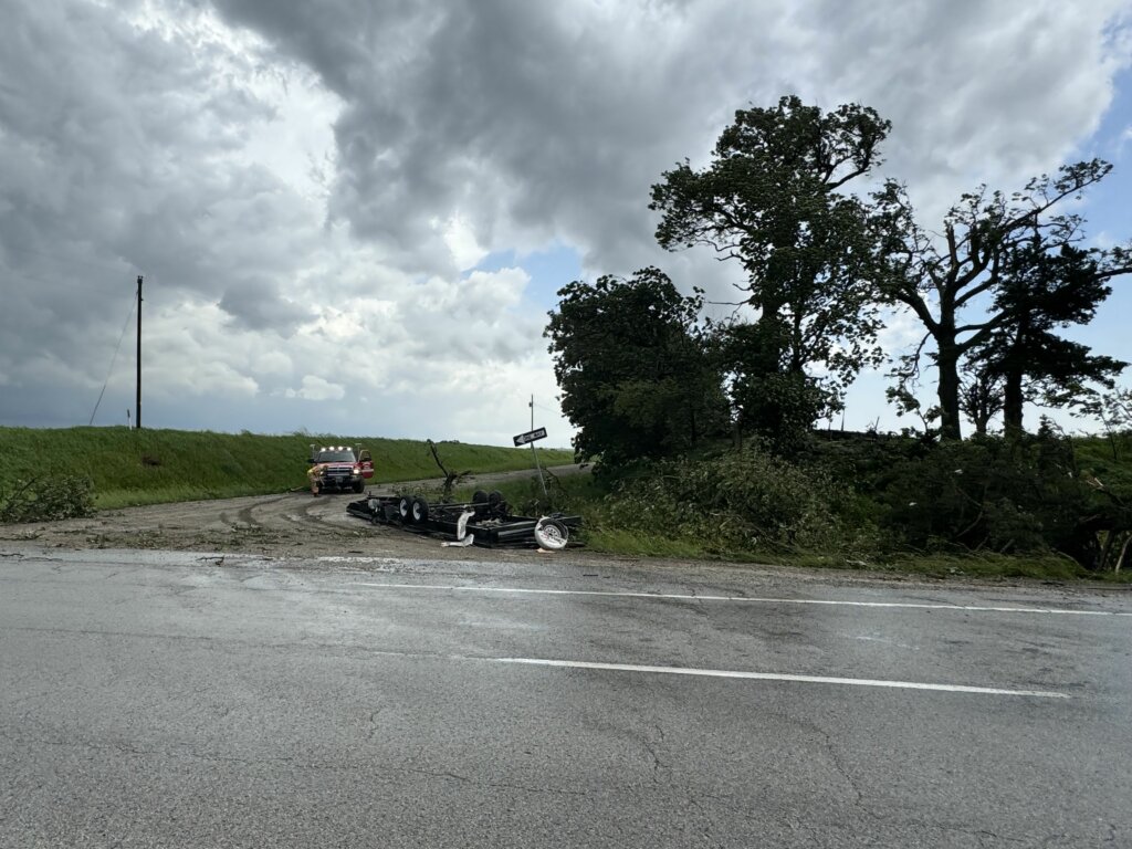 Schade van tornado