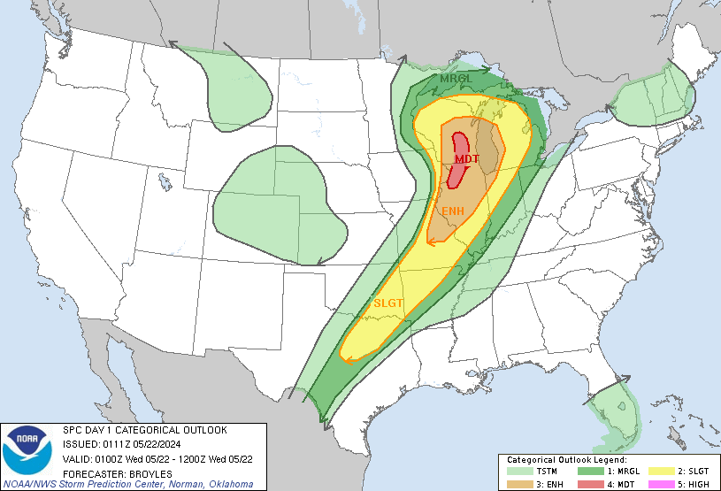 Tornado Amerika SPC