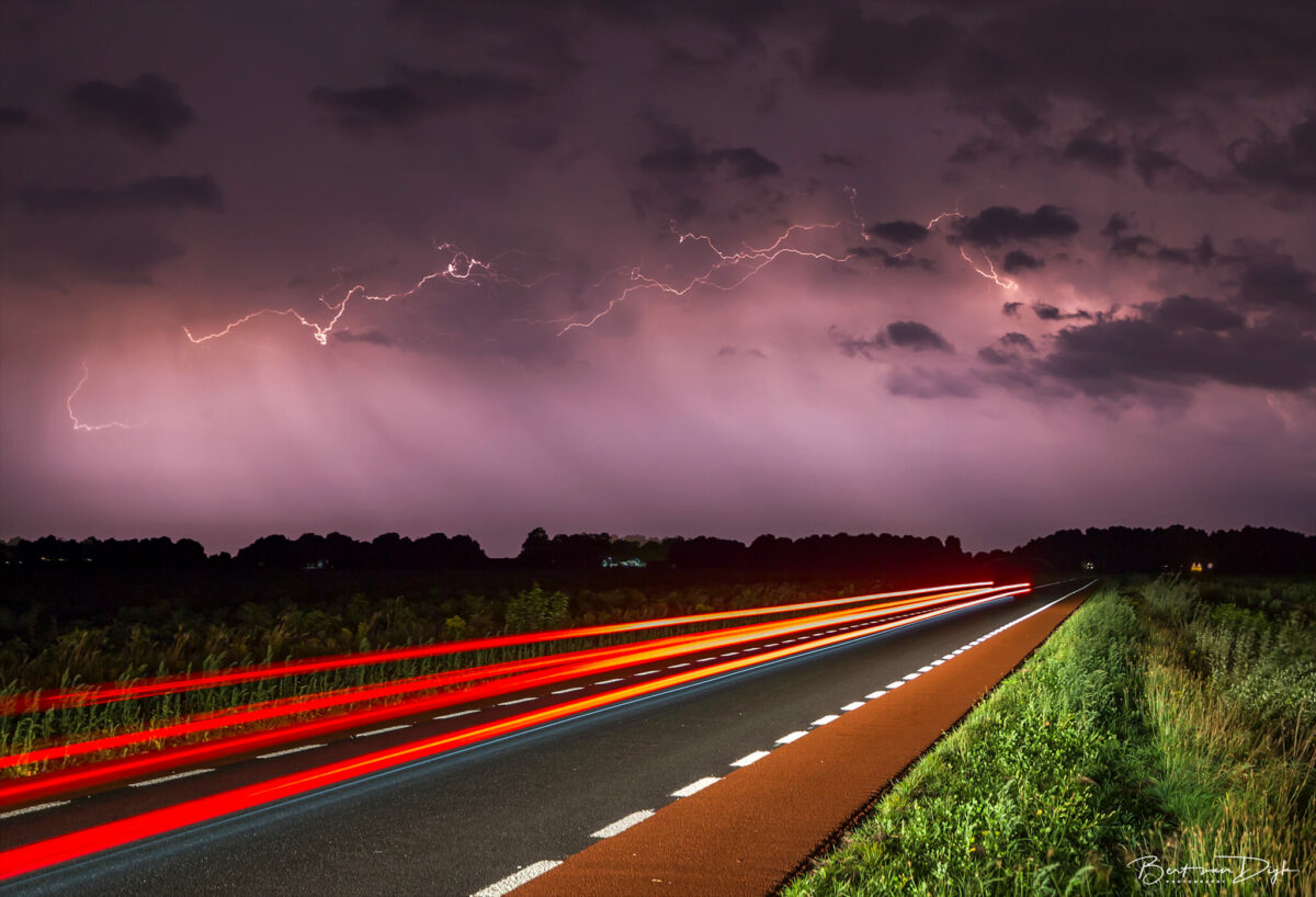 Stormchase in Noordoost Nederland