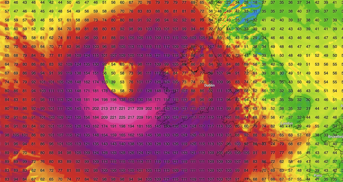 Code rood in Ierland voor storm Éowyn