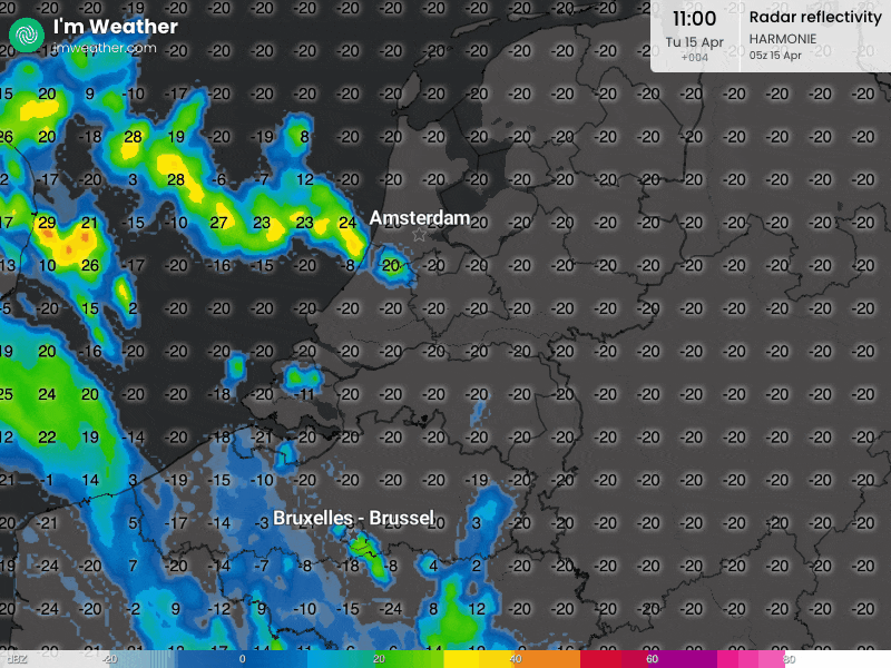 Imweather onweersbuien harmonie 15 april