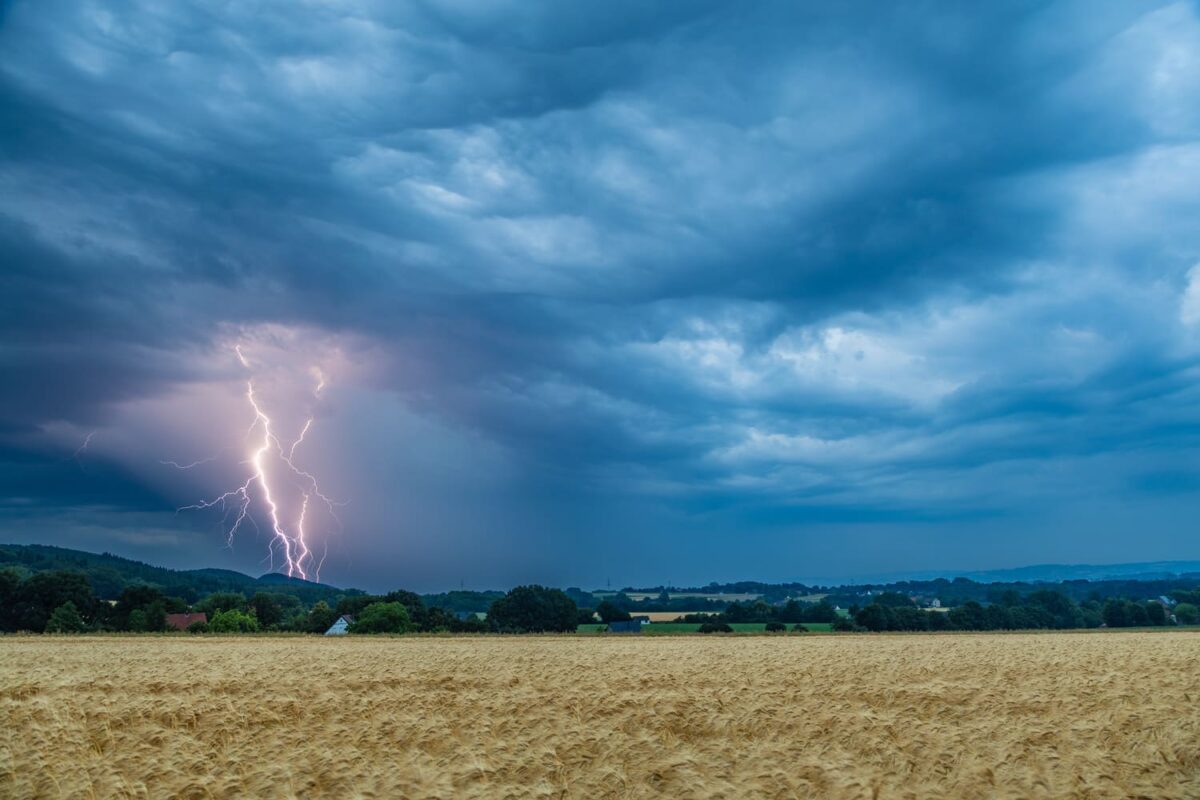 bliksem onweer