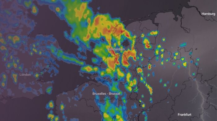 Warm weekend met kans op pittige onweersbuien – 19/20 juli