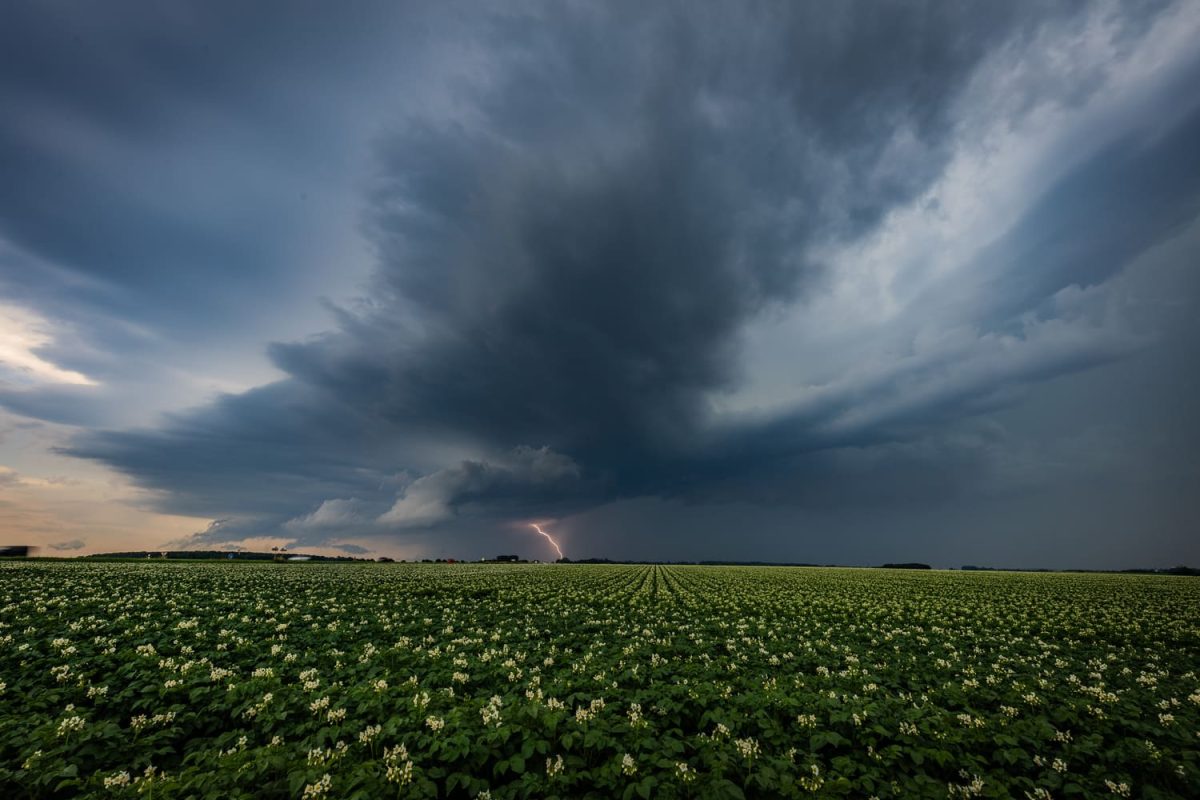 Stormchaser Nederland onweersbuien Frankrijk BelgiÃĢ