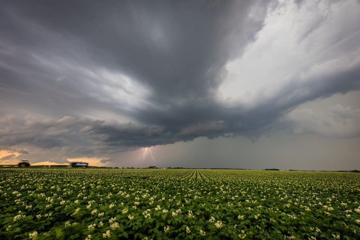 Stormchaser Nederland onweersbuien Frankrijk BelgiÃĢ