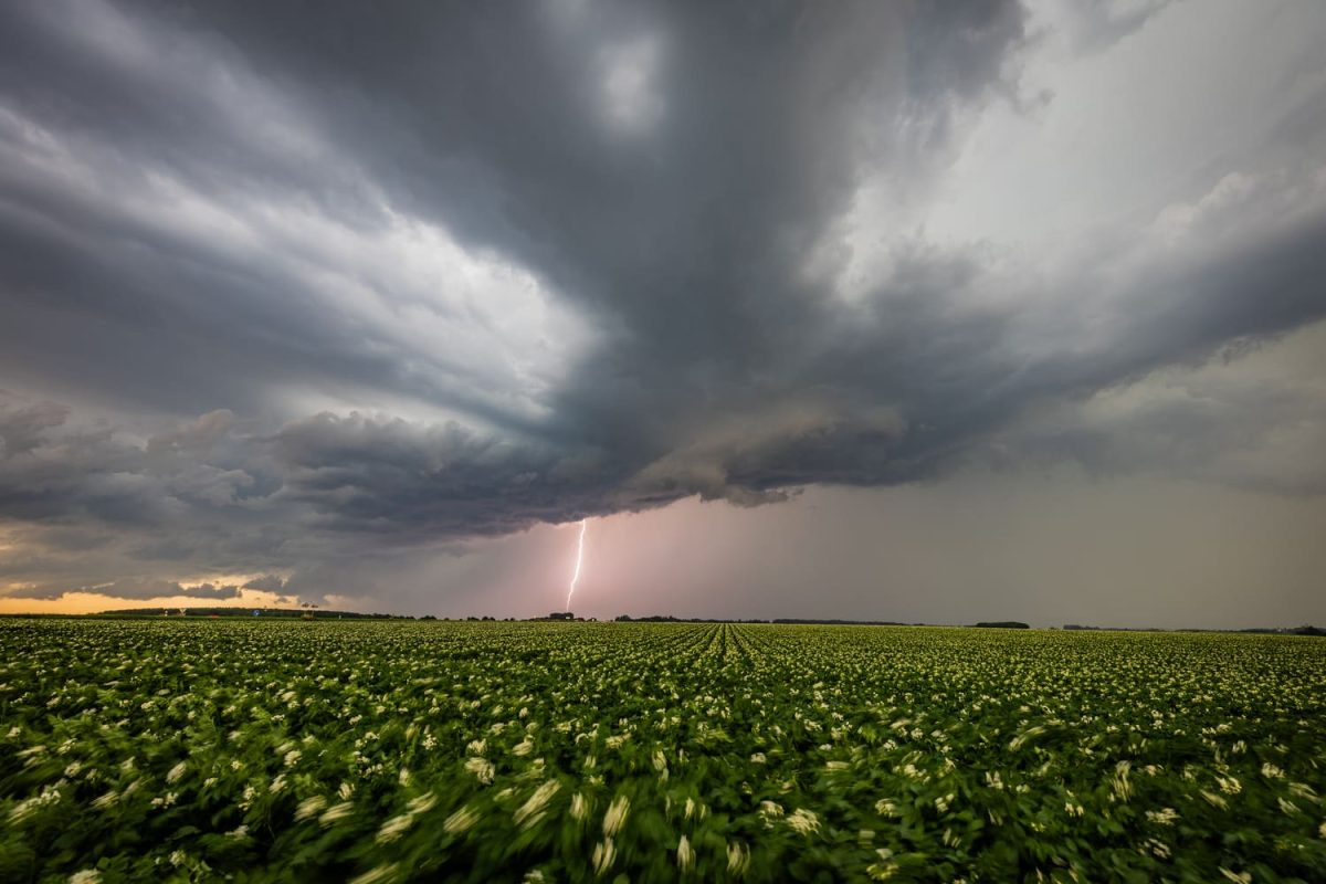 Stormchaser Nederland onweersbuien Frankrijk BelgiÃĢ