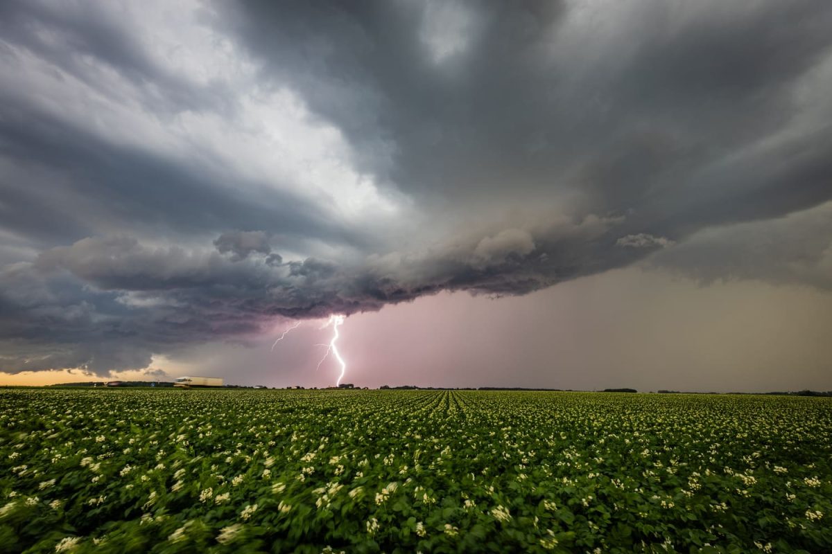 Stormchaser Nederland onweersbuien Frankrijk BelgiÃĢ