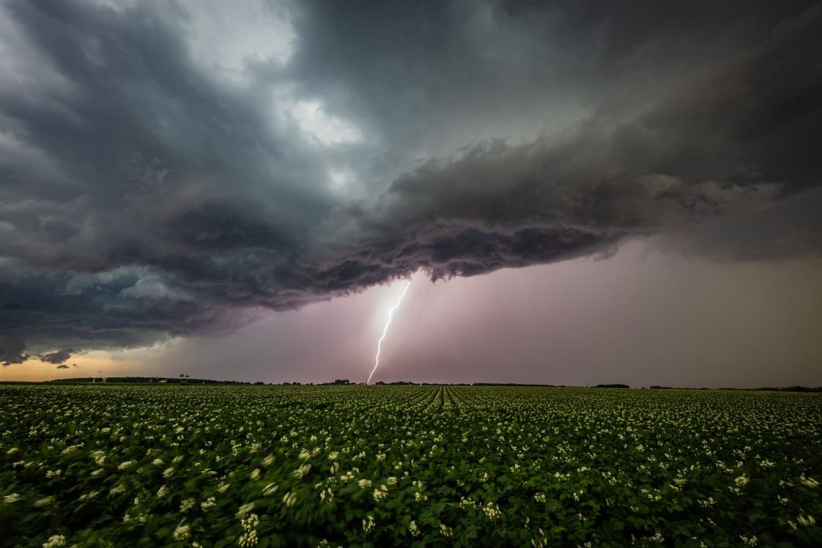 Stormchaser Nederland onweersbuien Frankrijk BelgiÃĢ