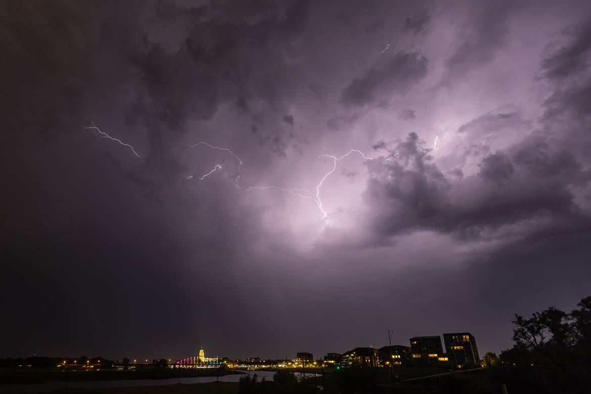 Stormchaser Nederland onweersbuien Deventer