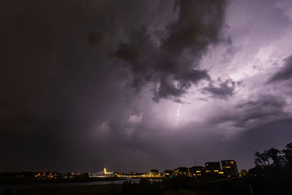 Stormchaser Nederland onweersbuien Deventer