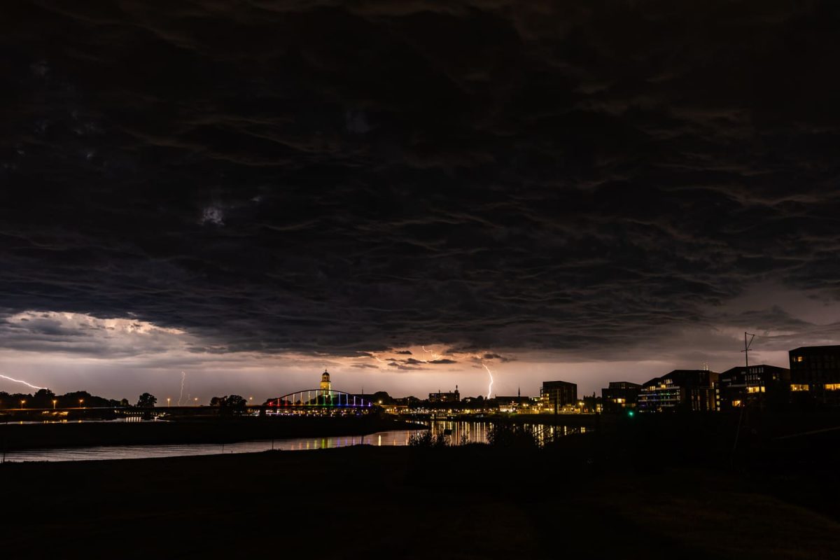 Stormchaser Nederland onweersbuien Deventer